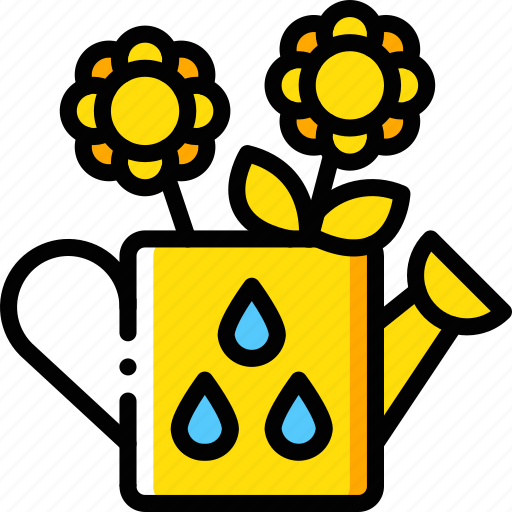 Can, flower, spring, watering icon - Download on Iconfinder
