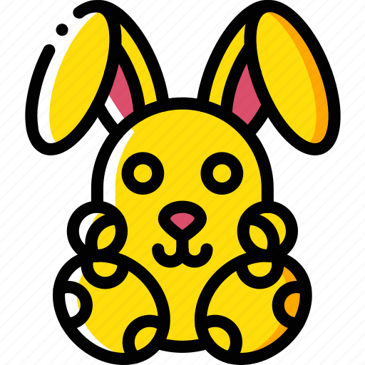 Easter, egg, rabbit, spring icon - Download on Iconfinder
