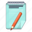 blank, book, cartoon, note, notepad, object, page 