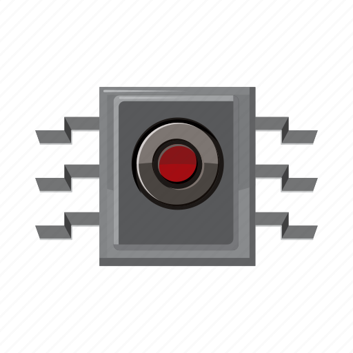 Cartoon, circuit, computer, electronic, information, processor, spy icon - Download on Iconfinder
