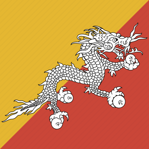 Flag, square, bhutan icon - Download on Iconfinder