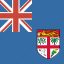 flag, square, fiji 