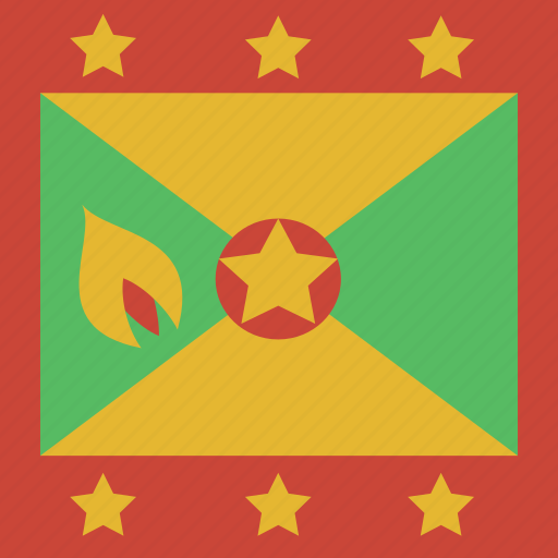 Grenada, flag, square icon - Download on Iconfinder