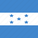 flag, square, honduras