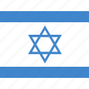 flag, square, israel