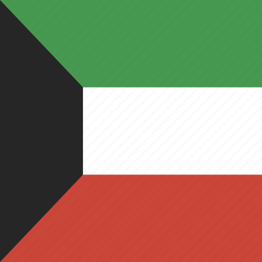 Kuwait, flag, square icon - Download on Iconfinder