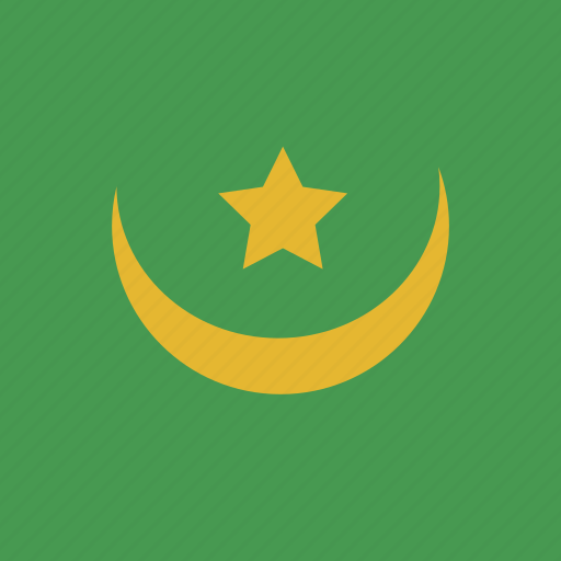Mauritania, flag, square icon - Download on Iconfinder