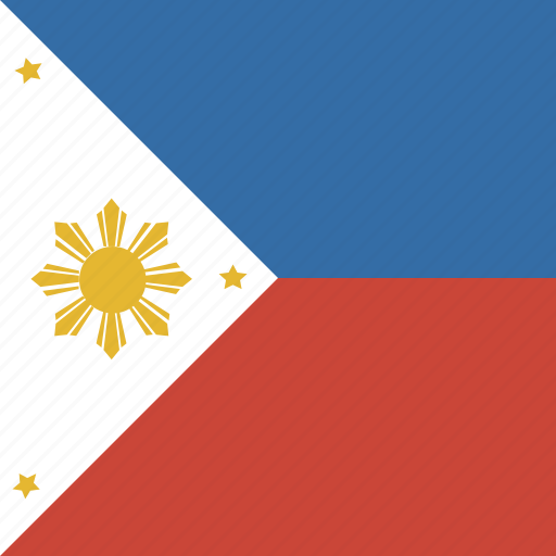 Phillipines, flag, square icon - Download on Iconfinder