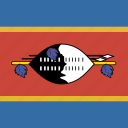 flag, square, swaziland