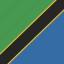 flag, square, tanzania 