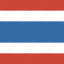 thailand, flag, square 
