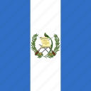 flag, square, guatemala