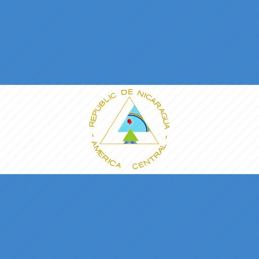 Flag, square, nicaragua icon - Download on Iconfinder
