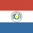 paraguay, flag, square