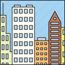 architecture, buildings, city, highrise, infrastructure, skyscrapers