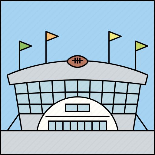 Architecture, building, city, entertainment, infrastructure, sports, stadium icon - Download on Iconfinder