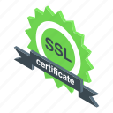 ssl, certificate, isometric