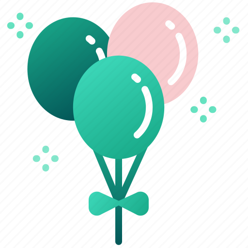 Balloons, celebration, decoration, green, holiday, irish, st patrick icon - Download on Iconfinder