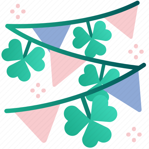 Celebration, clover, decoration, flags, holiday, irish, st patrick icon - Download on Iconfinder
