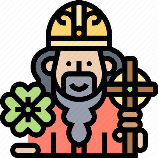 Saint, patrick, bishop, catholic, religious icon - Download on Iconfinder