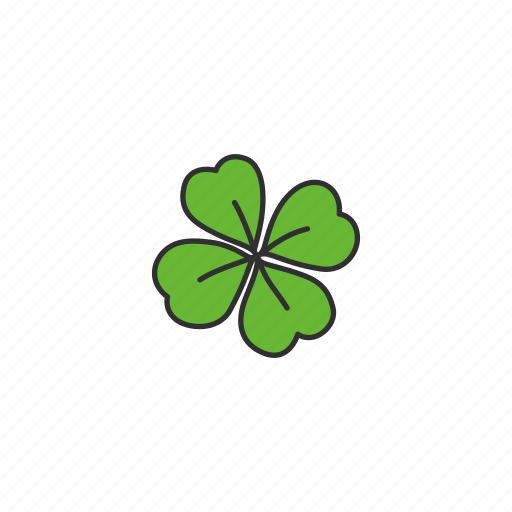 Clover, green, leaf, lucky clover, st.patrick day, three leaf clover, trefoil icon - Download on Iconfinder