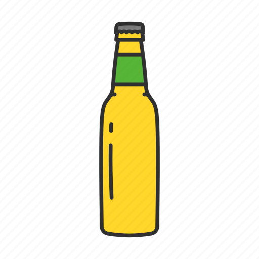 Beer bottle, bottle, drinks, feast, green beer, liquor, st.patrick icon - Download on Iconfinder