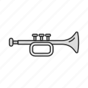 classical instrument, horn, jazz, music, pipe, sound, trumpet