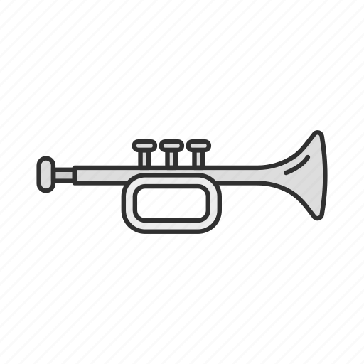Classical instrument, horn, jazz, music, pipe, sound, trumpet icon - Download on Iconfinder
