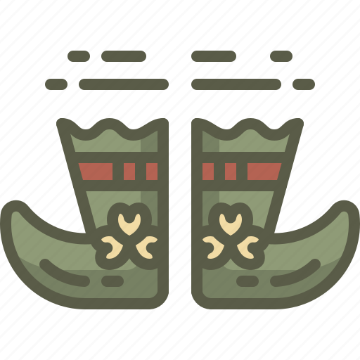 Boots, leprechaun, patrick, shoes icon - Download on Iconfinder