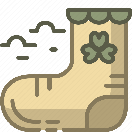 Cloth, patrick, shamrock, sock icon - Download on Iconfinder