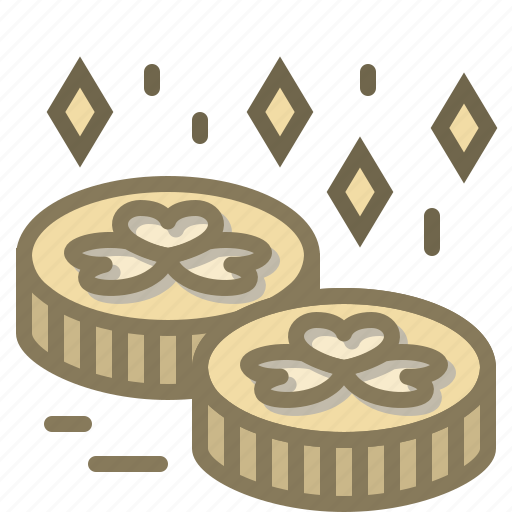 Coin, gold, patrick, treasure icon - Download on Iconfinder
