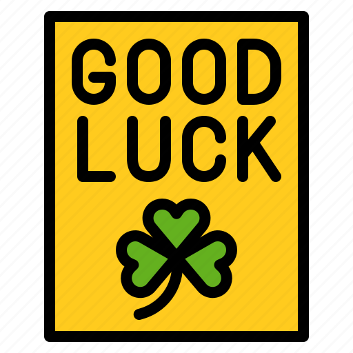 Card, clover, good luck, greeting card, saint patrick icon - Download on Iconfinder