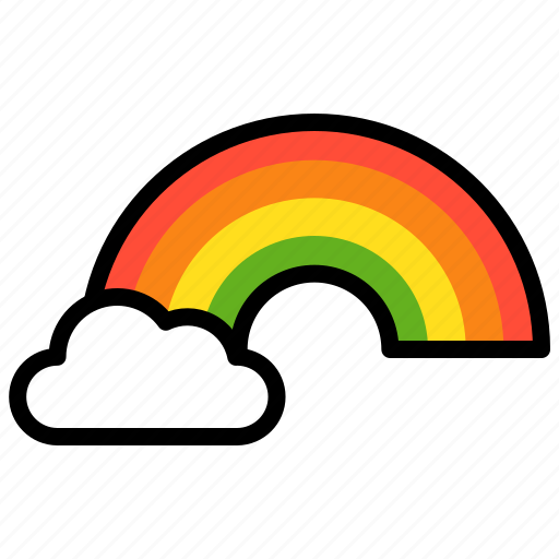 Cloud, light, rainbow, saint patrick icon - Download on Iconfinder