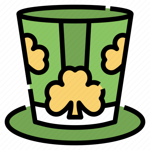 Hat, irish, clothing, leprechaun, cover, leaf icon - Download on Iconfinder