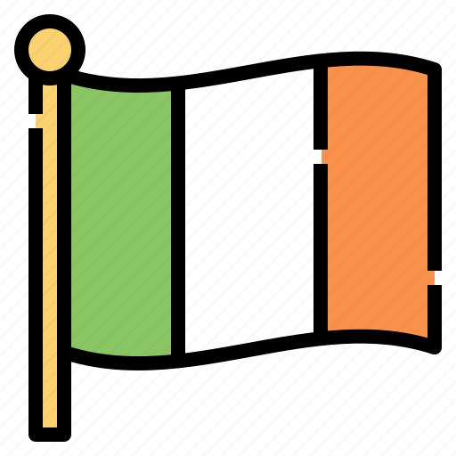 Irish, flag, country, ireland, national icon - Download on Iconfinder