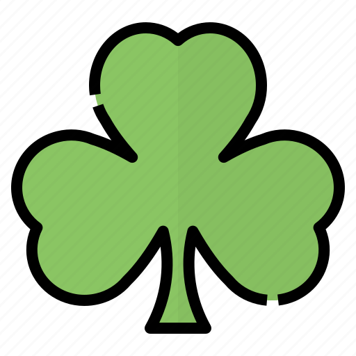 Shamrock, clover, leaf, lucky, charm, plant icon - Download on Iconfinder