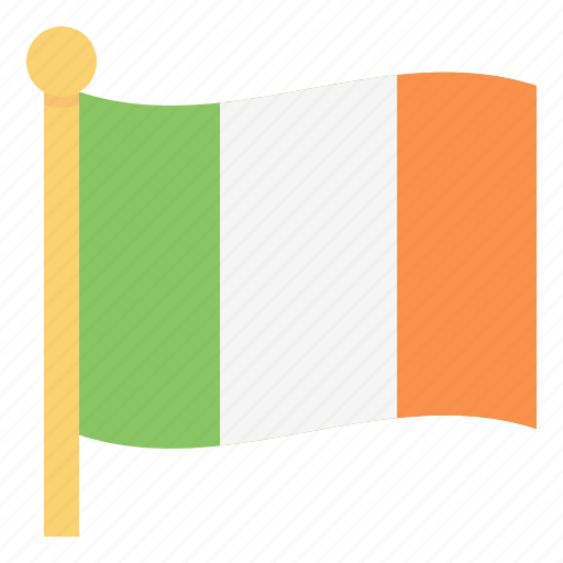 Irish, flag, country, ireland, national icon - Download on Iconfinder
