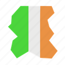 flag, irish, patrick, ireland, banner, decoration 