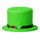 hat, cap, green, clover, fashion, patrick 