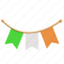 flag, decoration, ornament, banner, hanging 