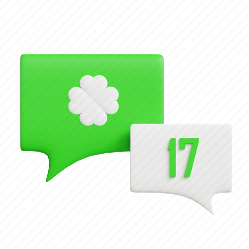 Event, patrick, irish, shamrock, march 17, clover 3D illustration - Download on Iconfinder