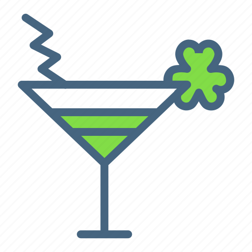Cocktail, day, drink, mocktail, patricks, saint, shamrock icon - Download on Iconfinder