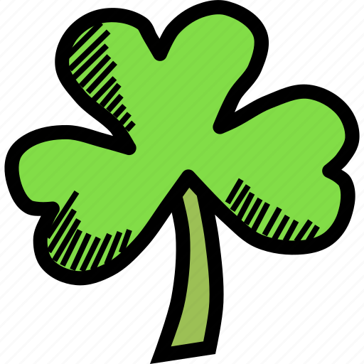 Clover, day, leaf, patricks, saint, shamrock, three icon - Download on Iconfinder