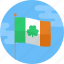 clover, flag, ireland, irish, saint patrick, shamrock, stpatricksday 