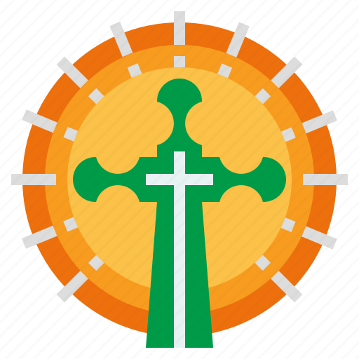 Cross, st, patricks, day, christianity, religion, catholic icon - Download on Iconfinder