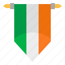 flag, ireland, irish, country, nation