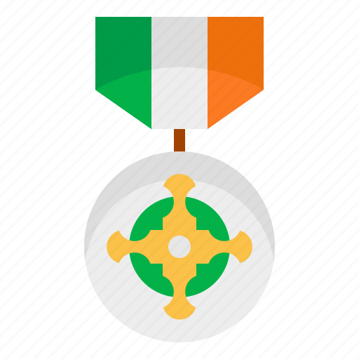 Medal, ireland, christian, amulet, cross icon - Download on Iconfinder