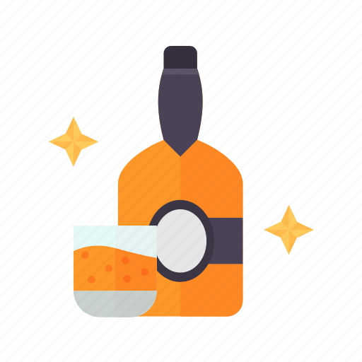 Whiskey, alcohol, drink, spirit, whiskey lover, party, relaxation icon - Download on Iconfinder