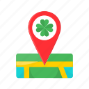 location, ireland, map, irish flag, clover, rainbow, irish landscape, irish culture