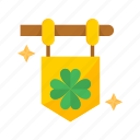 clover flag, irish flag, clover, st. patrick&#x27;s day, leprechaun, green, irish heritage, flag